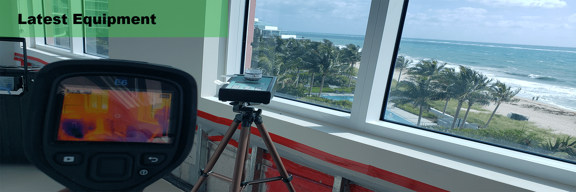 Advanced mold detection equipment used for moisture and indoor air quality inspections