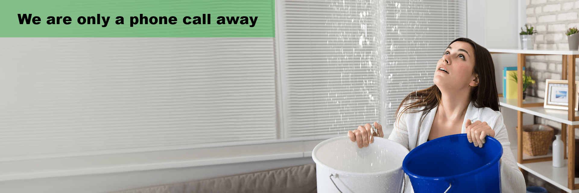 Homeowner calling for mold inspection help after finding a ceiling water leak